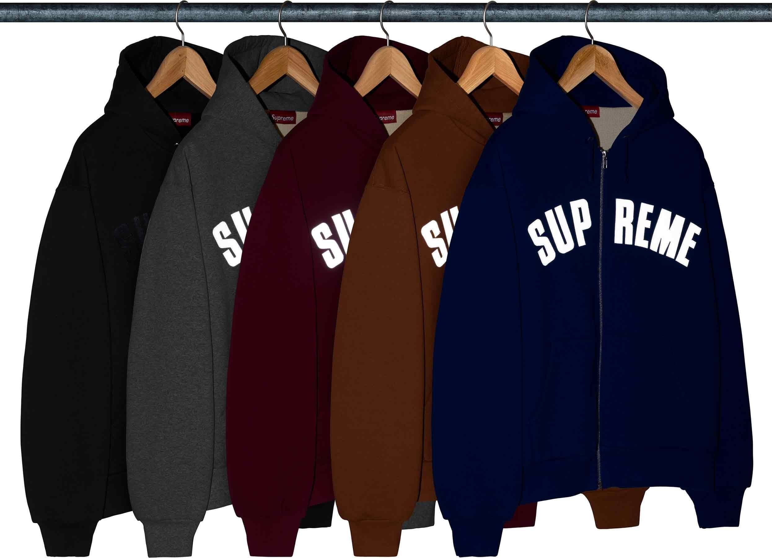 Arc Thermal Lined Zip Up Hooded Sweatshirt